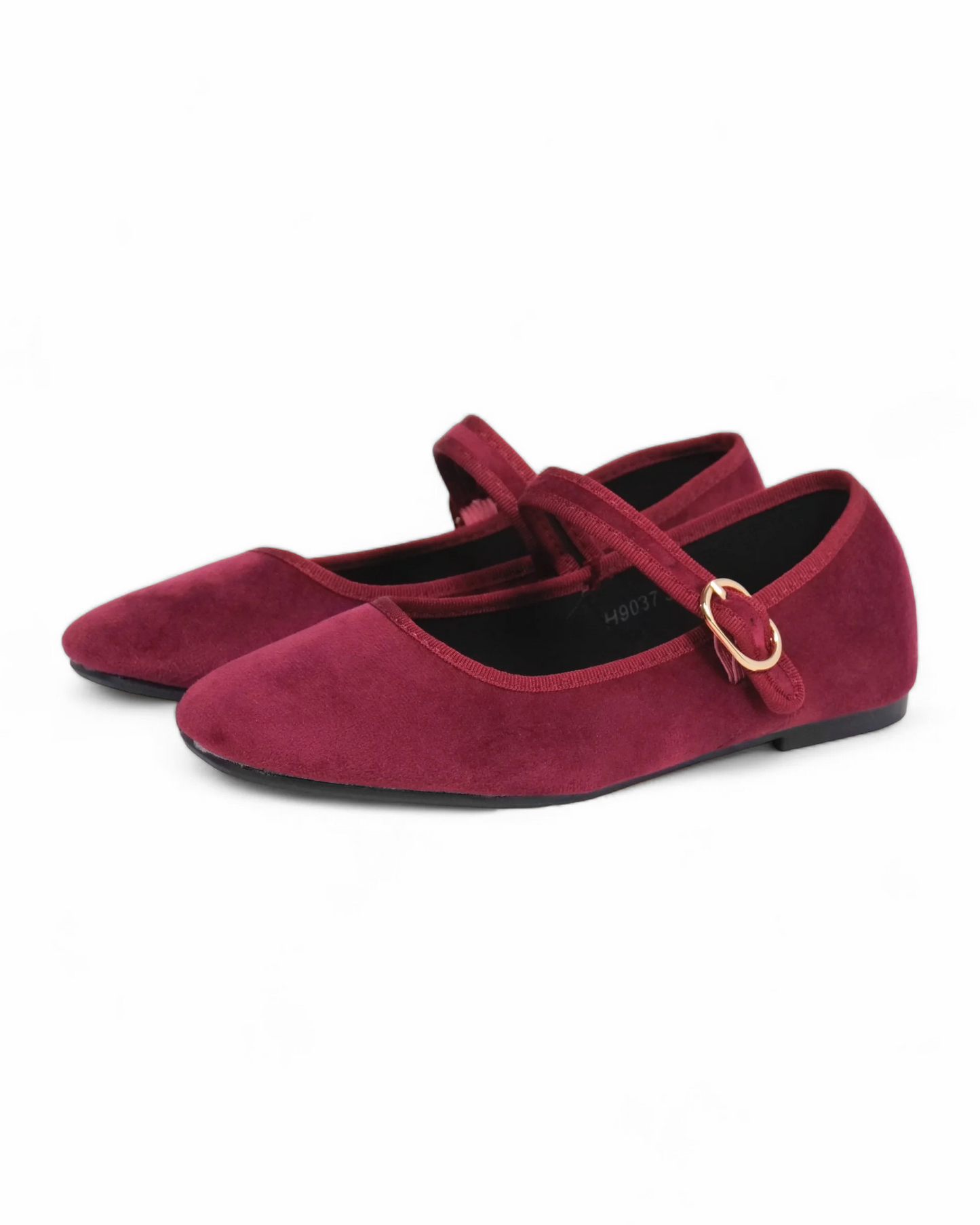Zapatos Mary Jane Terciopelo de Grevano