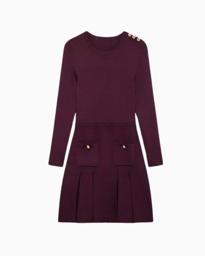 Vestido Elegante de Grevano para Oficina y Ocasiones