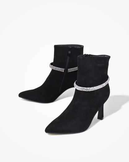 Botines Mujer Elegantes con Tacón de Grevano