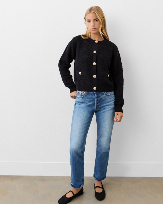 Grevano Elegant Knit Cardigan for Women