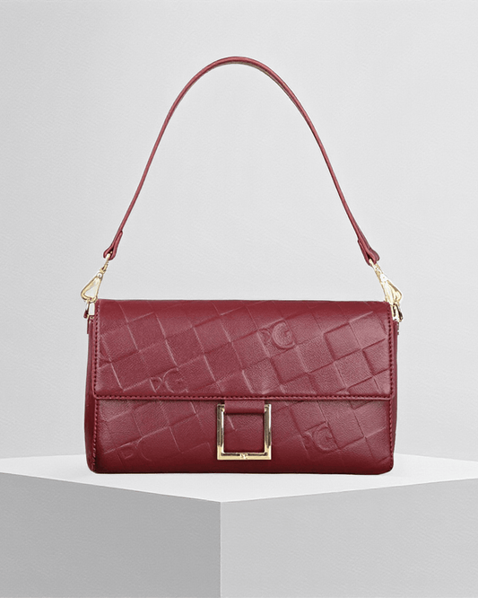 Bolso Acolchado con Hebilla Metálica – Ropa de Oficina para Mujer | Grevano