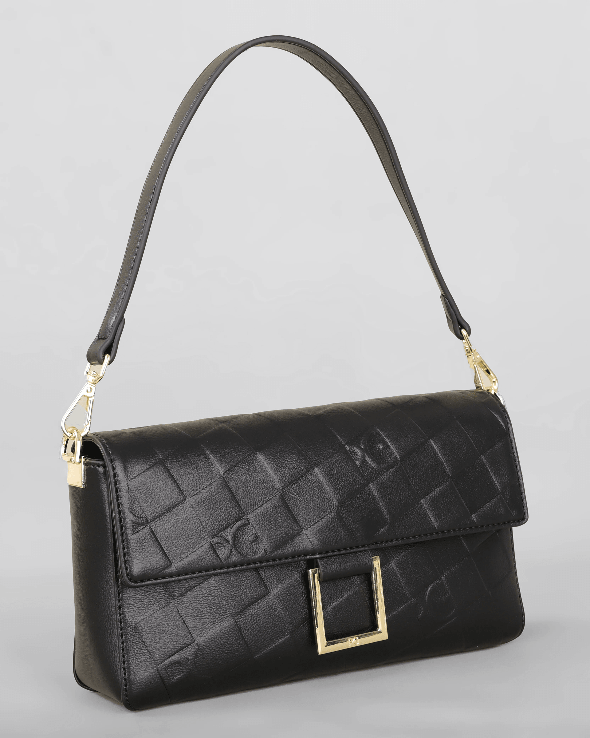 Bolso Acolchado con Hebilla Metálica – Ropa de Oficina para Mujer | Grevano