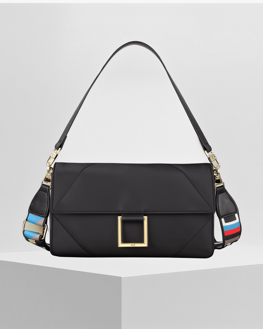 Bolso Clásico con Relieve Oscuro – Ropa de Oficina para Mujer | Grevano