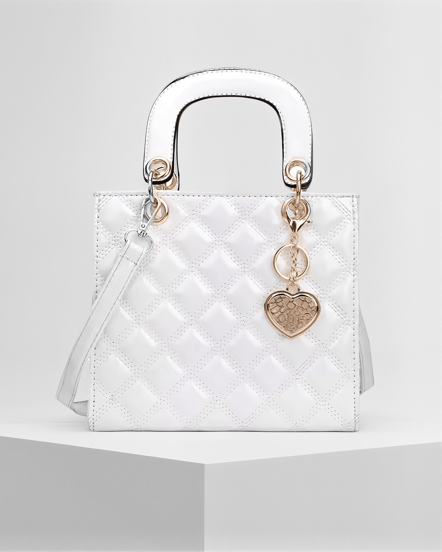 Bolso Cruzado de Alta Gama con Detalle de Diamante – Ropa de Oficina para Mujer | Grevano