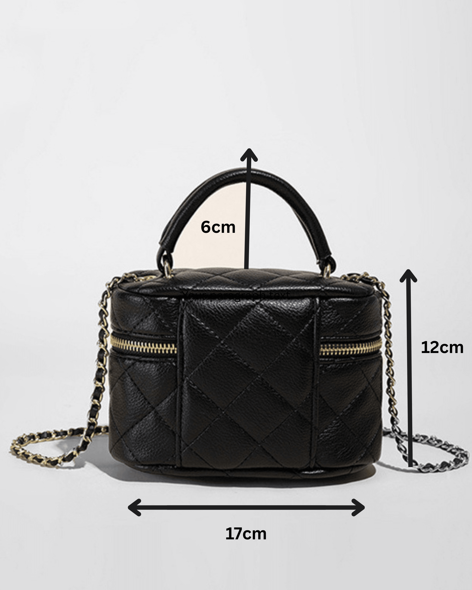 Bolso Pequeño Elegante Grevano con Cadena Dorada – Ropa de Oficina para Mujer | Grevano