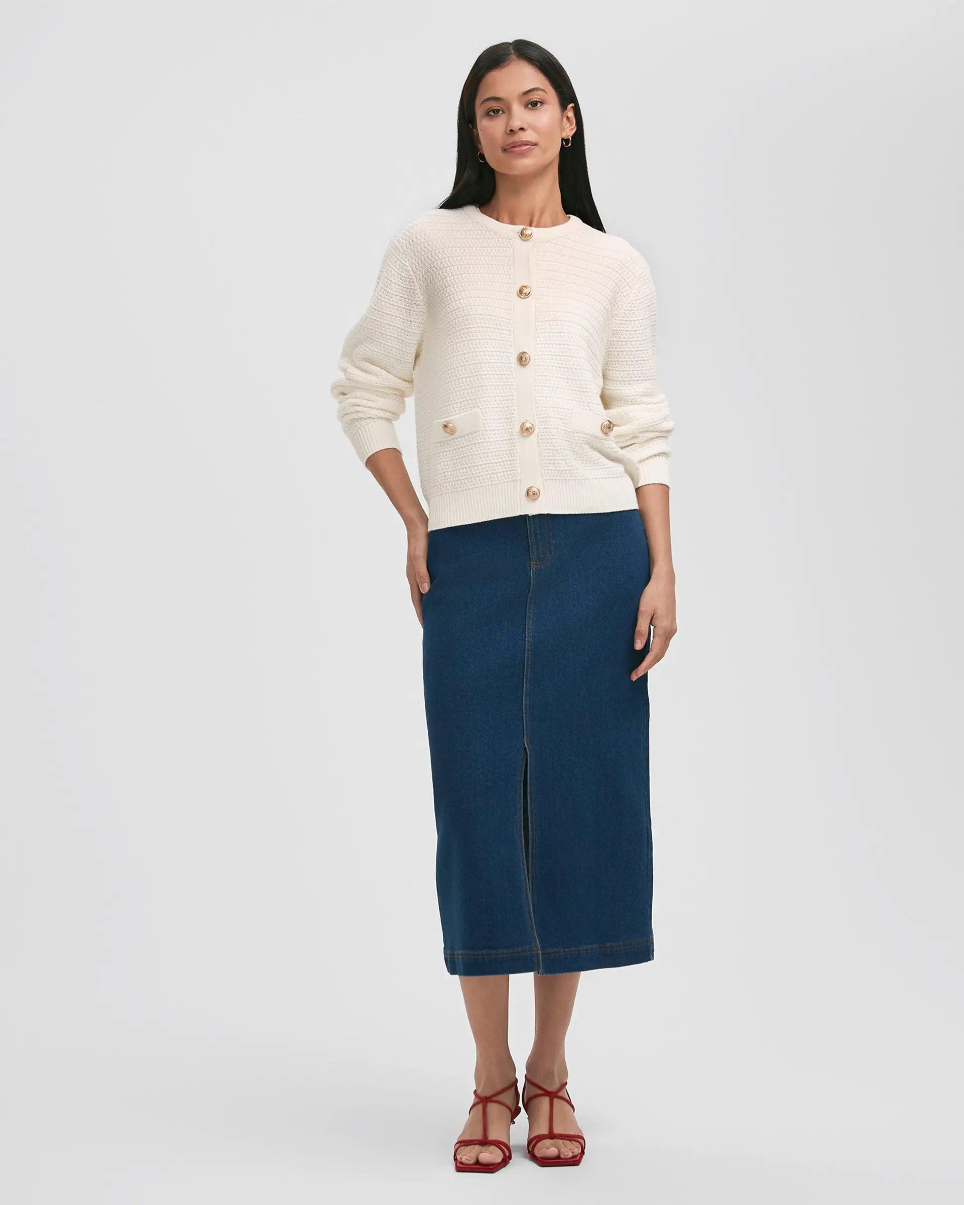 Cárdigan de Punto Elegante Grevano para Mujer - Grevano
