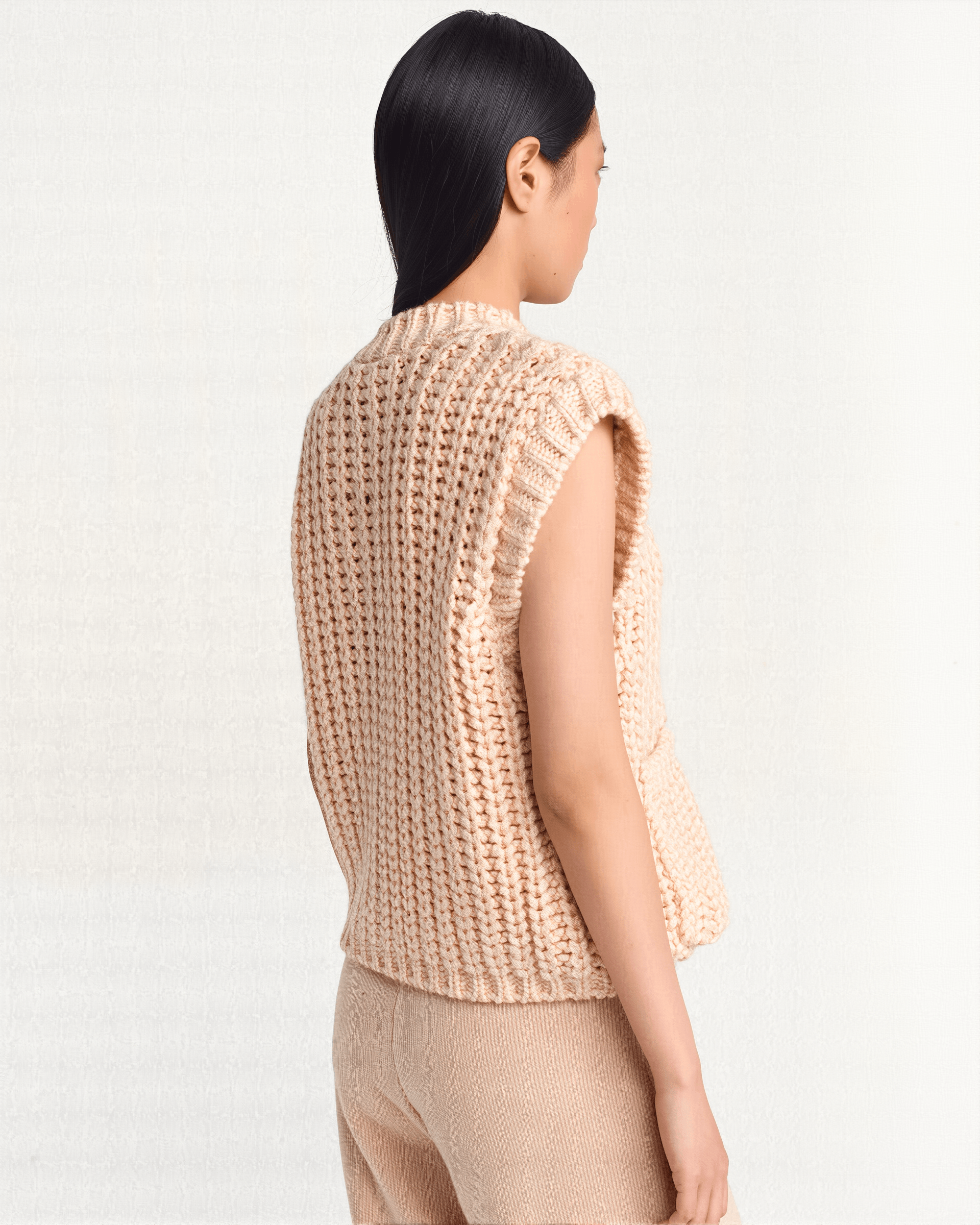 Chaleco Vintage Mujer de Grevano con Botones Dorados – Ropa de Oficina para Mujer | Grevano