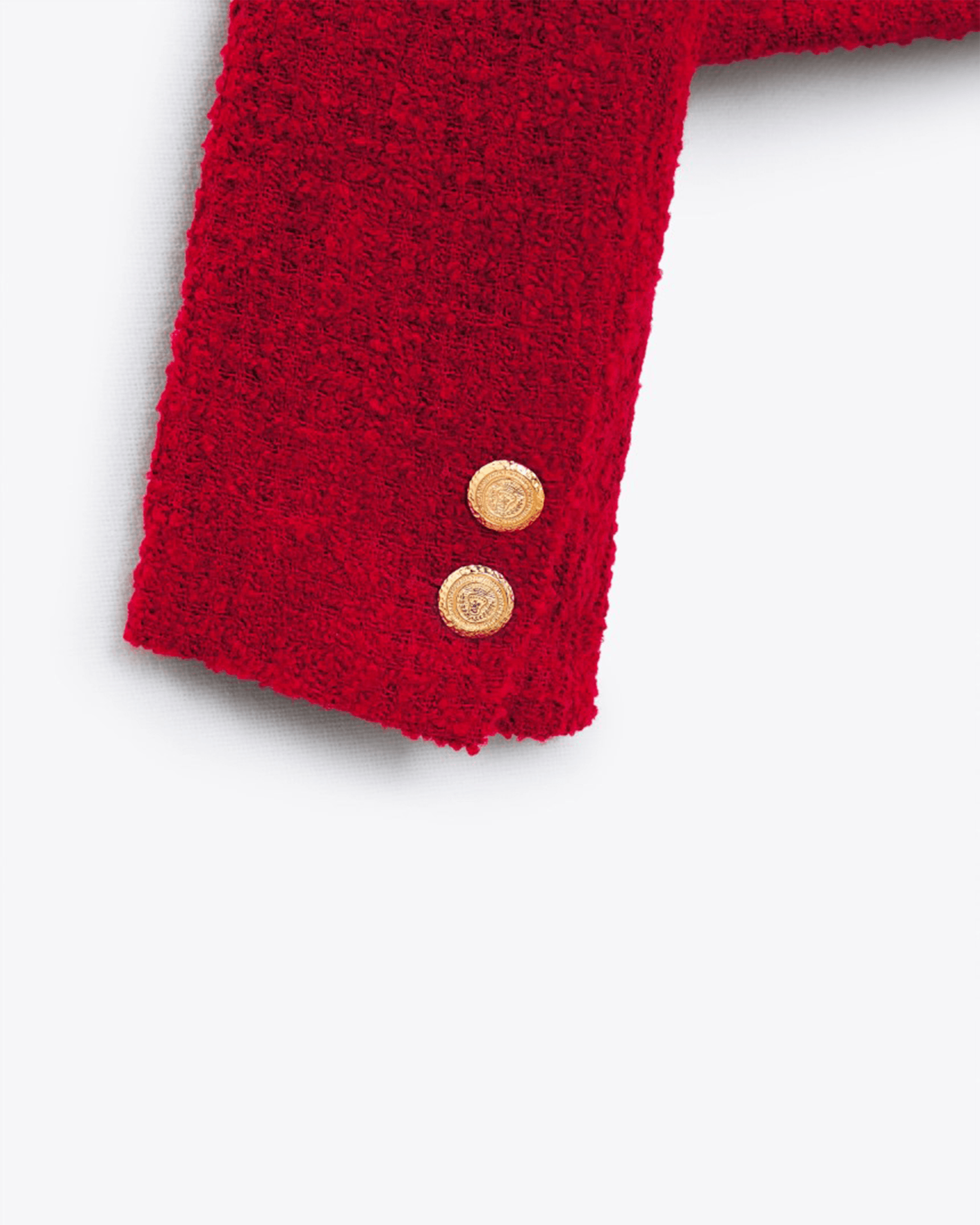 Conjunto de Tweed Rojo para Oficina – Ropa de Oficina para Mujer | Grevano