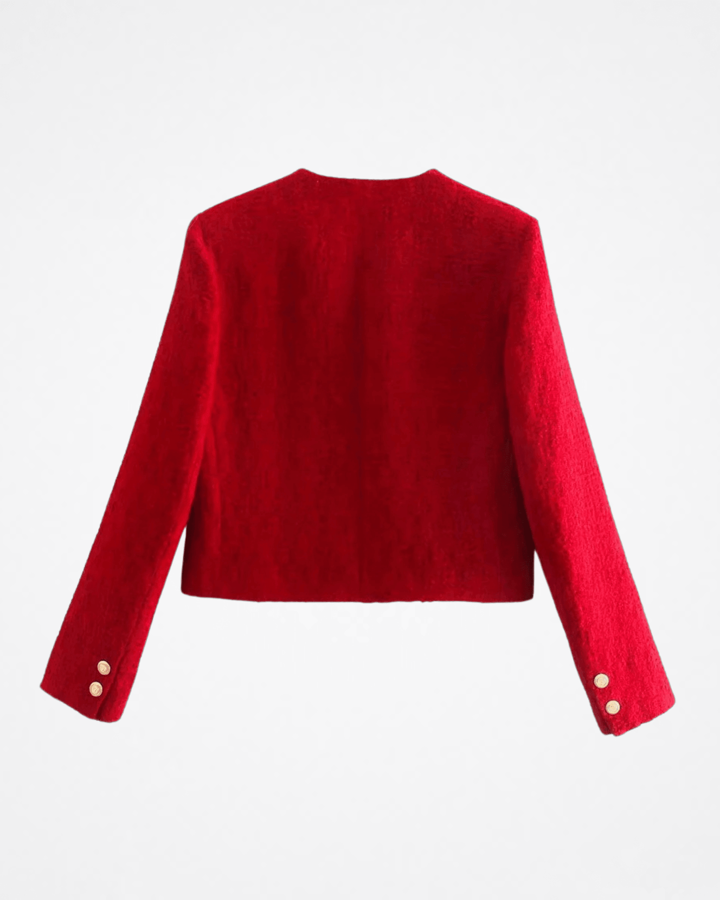 Conjunto de Tweed Rojo para Oficina – Ropa de Oficina para Mujer | Grevano