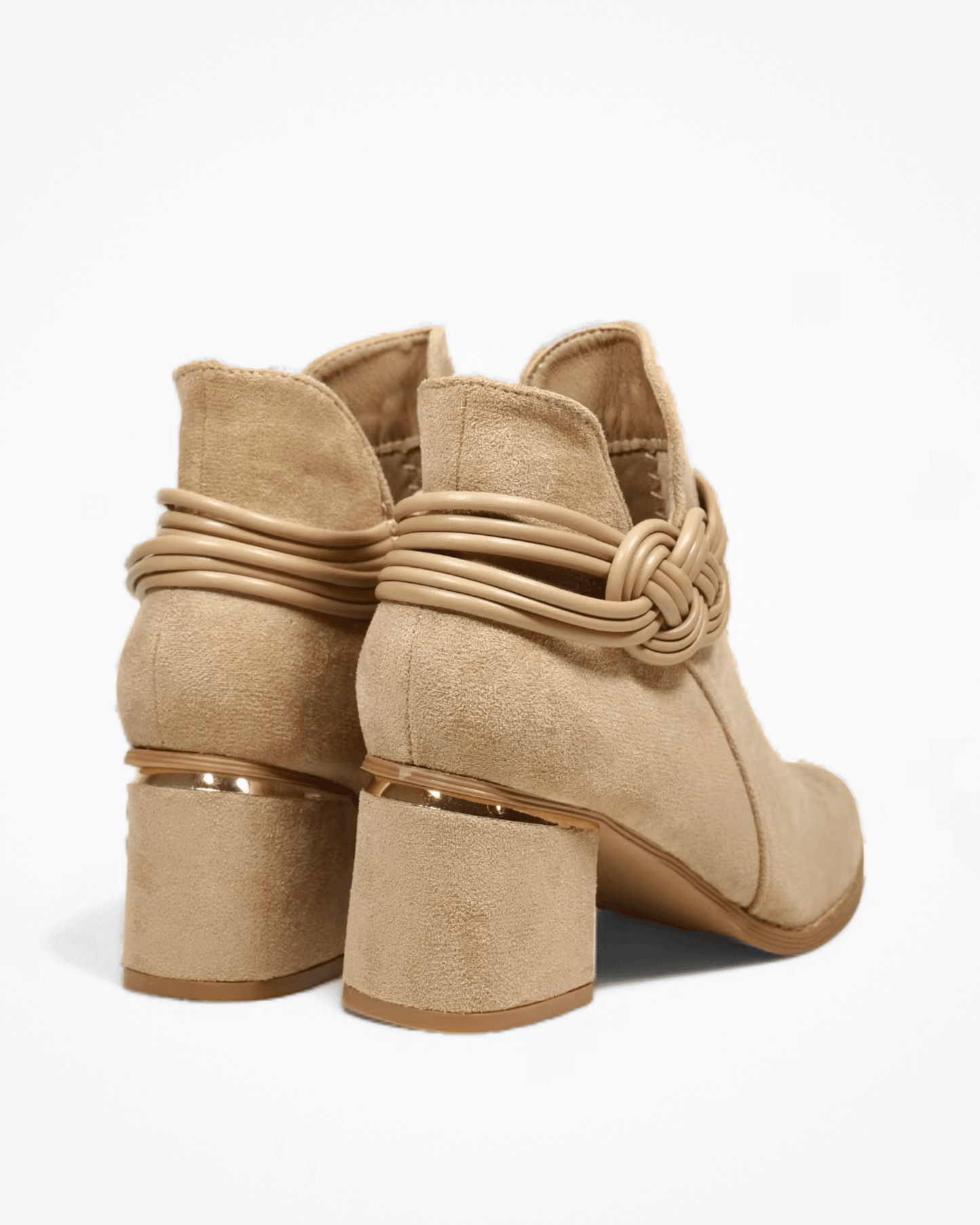 Grevano Tacones Bajos con Correa Tejida Elegantes – Ropa de Oficina para Mujer | Grevano