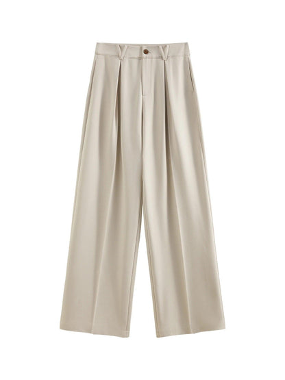 Pantalones Rectos Cintura Alta Grevano para Oficina – Ropa de Oficina para Mujer | Grevano