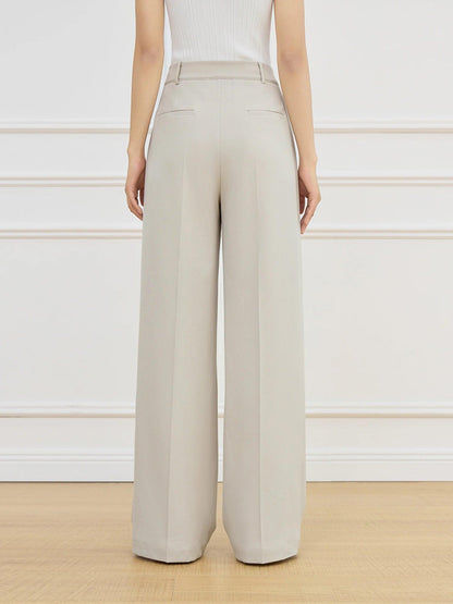 Pantalones Rectos Cintura Alta Grevano para Oficina – Ropa de Oficina para Mujer | Grevano