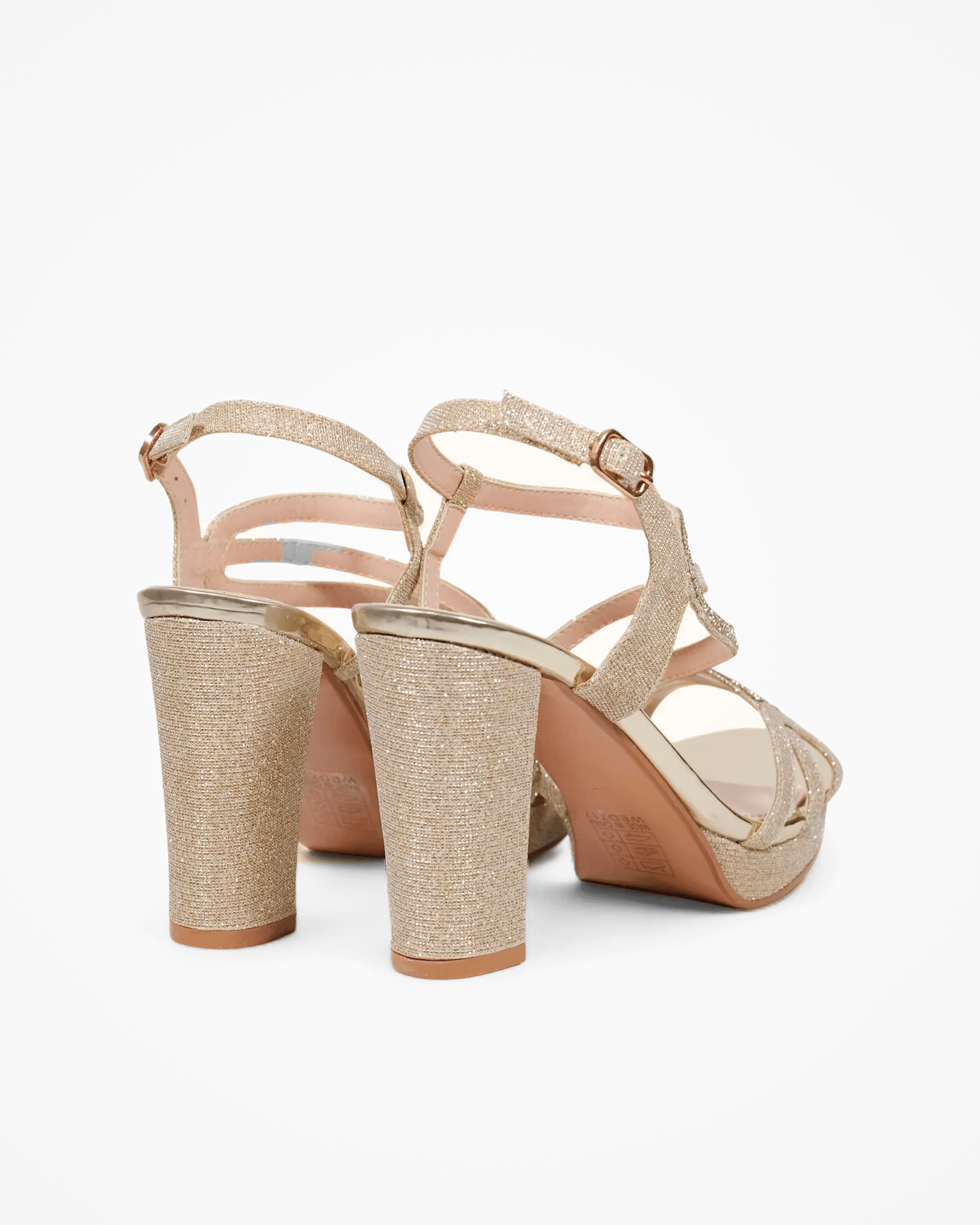 Sandalias Elegantes Mujer Grevano con Tacón Brillante – Ropa de Oficina para Mujer | Grevano