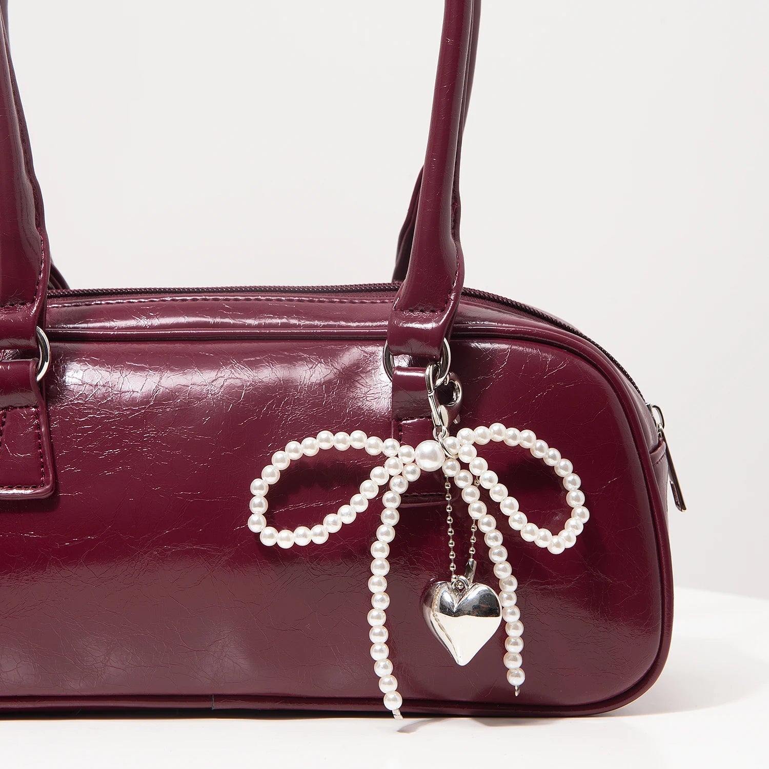 Bolso Burdeos Elegante de Grevano para Oficina  Grevano