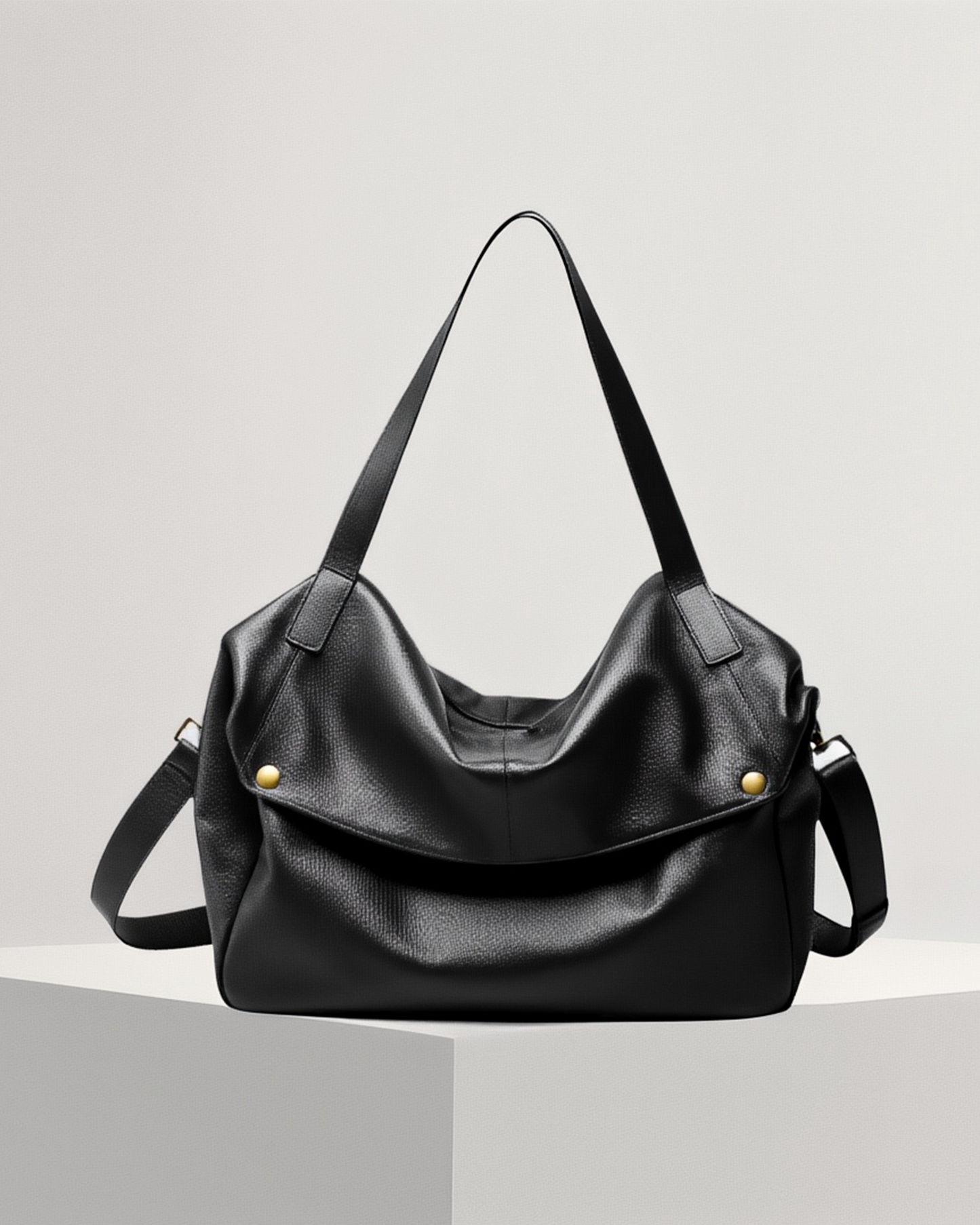 Bolso de Piel Suave con Gran Capacidad - Grevano